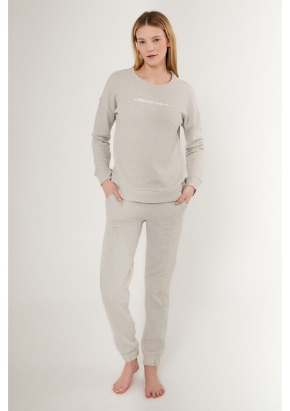 2669 Relaxez Vouz Kadın Uzun Kol Pijama Takım