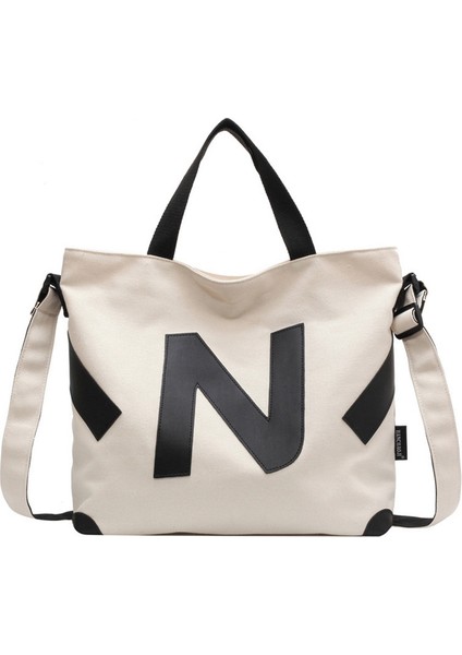 Kadınlar Için Büyük Kapasiteli Omuz Çantası Tote Çanta (Yurt Dışından)