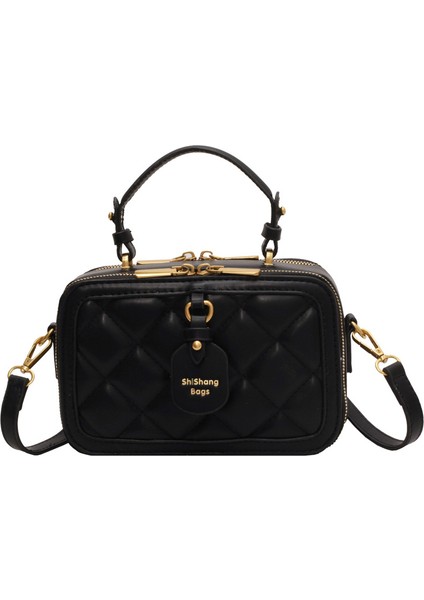 Kadınların Popüler Yüz Omuz Crossbody Çanta, Moda El Küçük Kare Çanta (Yurt Dışından)
