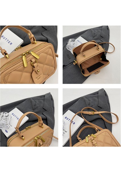 Kadınların Popüler Yüz Omuz Crossbody Çanta, Moda El Küçük Kare Çanta (Yurt Dışından) fırsatları