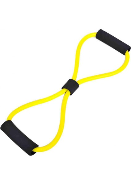 Direnç Bantları Şekil 8 Egzersiz Bandı Direnç Fitness Ekipmanları Aracı Omuz Boyun Germe Yoga Bantları Egzersiz Döngüsü (Yurt Dışından)