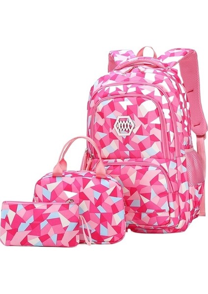 Üç Parçalı Çocuk Moda Okul Çantası Seti (Yurt Dışından)