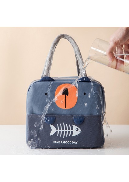 Oxford Kumaş Yalıtım Çantası Yemek Çantası Öğrenci Alüminyum Folyo Yemek Çantası (Yurt Dışından) fırsatları