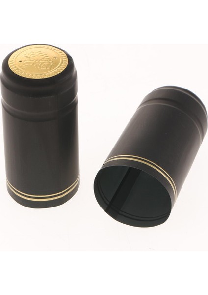 100 Şişe Kapsülleri Şişe Üstleri Küçülür Final Kollu 30MM - (Şeritler) 60MM Yüksek (Yurt Dışından) modelleri