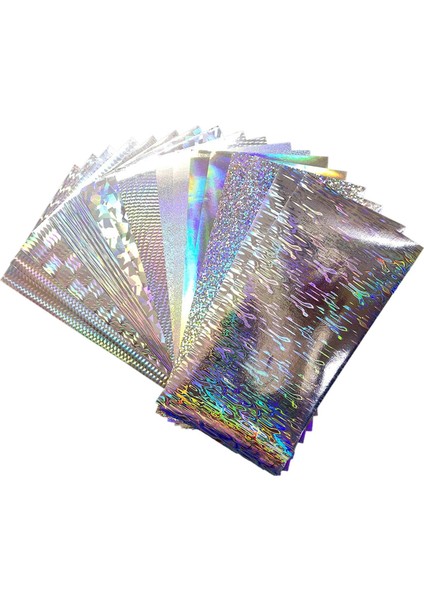 18 Parça Balık Terazisi Etiket Flaşör Yapışkanlı Aydınlık Holografik Bant (Yurt Dışından)