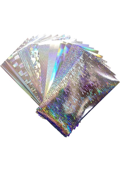 18 Parça Balık Terazisi Etiket Flaşör Yapışkanlı Aydınlık Holografik Bant (Yurt Dışından)