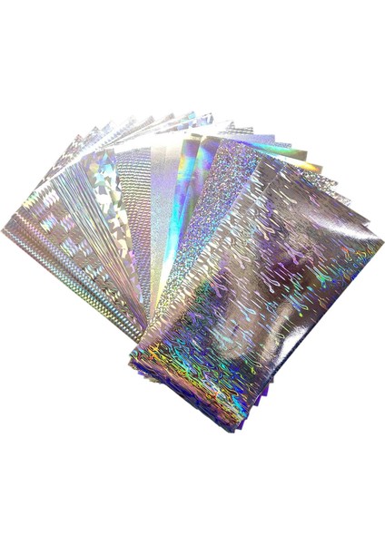 18 Parça Balık Terazisi Etiket Flaşör Yapışkanlı Aydınlık Holografik Bant (Yurt Dışından)