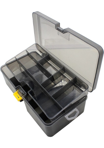 Çift Katmanlı Olta Takımı Kutusu Lures Yem Saklama Kutusu Organizatör Konteyner Organizatör Konteyner Aksesuarları (Yurt Dışından)