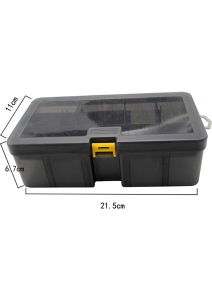 Çift Katmanlı Olta Takımı Kutusu Lures Yem Saklama Kutusu Organizatör Konteyner Organizatör Konteyner Aksesuarları (Yurt Dışından) fiyatları