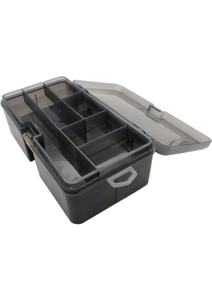 Çift Katmanlı Olta Takımı Kutusu Lures Yem Saklama Kutusu Organizatör Konteyner Organizatör Konteyner Aksesuarları (Yurt Dışından) fırsatları
