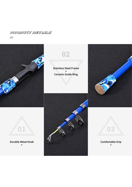 Leo 165 cm Çocuklar Olta Seti Luya Teleskopik Taşınabilir Rahat Kavrama Olta Seti Makaralı Buz Olta A (Yurt Dışından) indirimleri