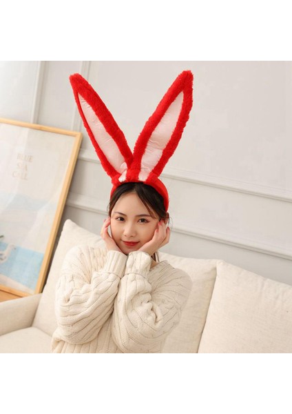 Partisi Kırmızı Için Ş Tavşan Bandı Kürklü (Yurt Dışından) modelleri