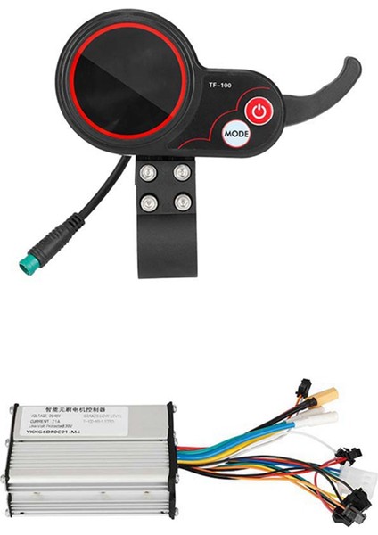 10 Inç Kugoo 48 V 21A Elektrikli Scooter Motor Kontrol Cihazı Akıllı Motor Kontrol Cihazı + M4 Scooterınstrument Ekranı (Yurt Dışından)