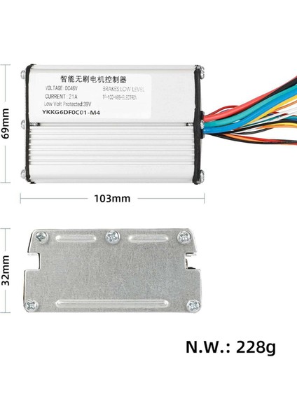 10 Inç Kugoo 48 V 21A Elektrikli Scooter Motor Kontrol Cihazı Akıllı Motor Kontrol Cihazı + M4 Scooterınstrument Ekranı (Yurt Dışından) fırsatları
