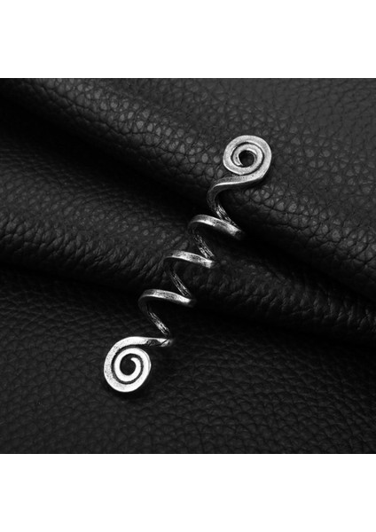 Moda Kadın Simli Firkete Retro Spiral Saç Saç 5 cm (Yurt Dışından) modelleri