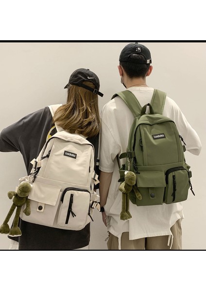 Minimalist Sırt Çantası Erkek Yeni Rahat Kore Versiyonu Büyük Kapasiteli Seyahat Sırt Çantası (Yurt Dışından) indirimleri