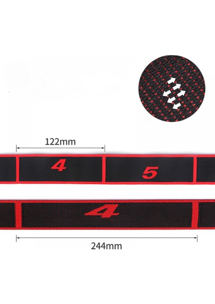 Direnç Latin Bantları, 8 Döngü Direnç Egzersiz Bantları, Latin Egzersiz Bandı, Yoga Pilatus Için Elastik Egzersiz Bandı (Yurt Dışından) modelleri