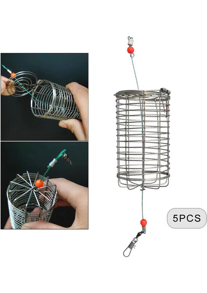 Pas Önleyici Balıkçılık Besleyici Kafes Sepeti Çeken Snaps L (Yurt Dışından)