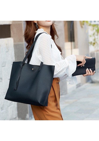 Moda Kadın Tote Çanta Omuz Çantası Büyük Kapasiteli Çanta (Yurt Dışından) modelleri
