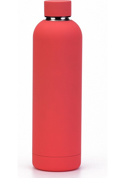 750ML Çift Katmanlı 304 Paslanmaz Çelik Termos Su Şişesi Büyük Kapasiteli Açık Hava Sporları Buzlu Su Bardağı (Yurt Dışından)