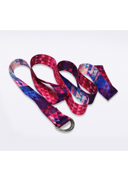 Yoga Kayışı Ayarlanabilir Metal D-Ring Toka Döngüsü ile Premium Atletik Streç Bant | Yoga ve Pilates Için Egzersiz ve Fitness Esneme (Yurt Dışından)