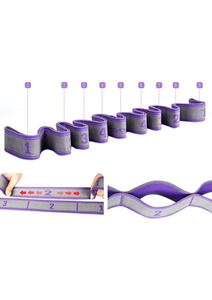 Direnç Latin Bantları, 9 Döngü Direnç Egzersiz Bantları, Latin Egzersiz Bandı, Yoga Pilatus Için Elastik Egzersiz Bandı (Yurt Dışından) modelleri