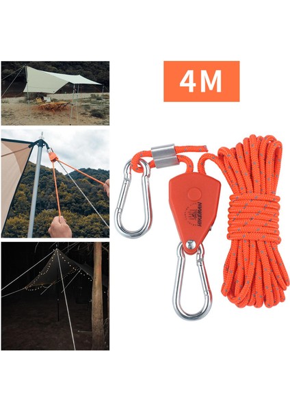 Kasnak Cırcır Askı Takviyeli Metal Diş Hıı Kilitleme Için Rüzgar I 4mm 4 M Turuncu (Yurt Dışından) fiyatları