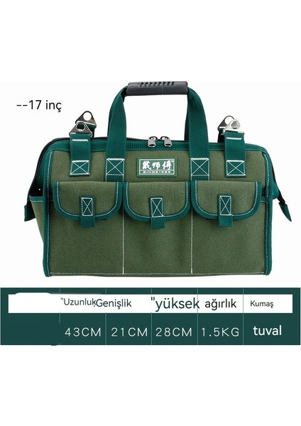 17 Inç Erkek Çok Fonksiyonlu El Çapraz Alet Çantası1 (Yurt Dışından) fiyatları