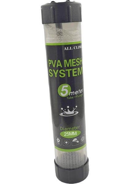 5m Pva Balıkçılık Çantası Ekipmanları Çözünür 25MMX5M Tüp (Yurt Dışından)
