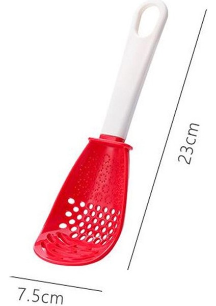 Kırmızı Için Piş Spatula Gereçleri Isıya Dayanıklı (Yurt Dışından)