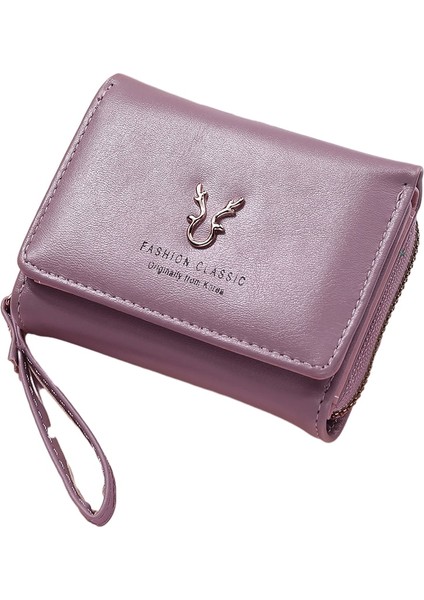 Moda Antlers Mini Fermuarlı Para Cüzdanı (Yurt Dışından)