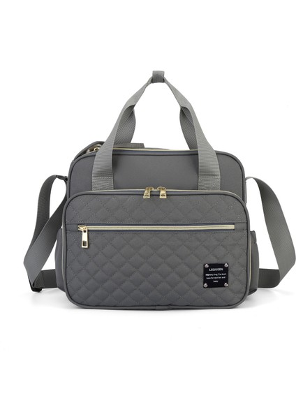 Büyük Kapasiteli Moda Çok Fonksiyonlu Su Geçirmez Eğimli Omuz Çantası Mumya Çanta (Yurt Dışından)