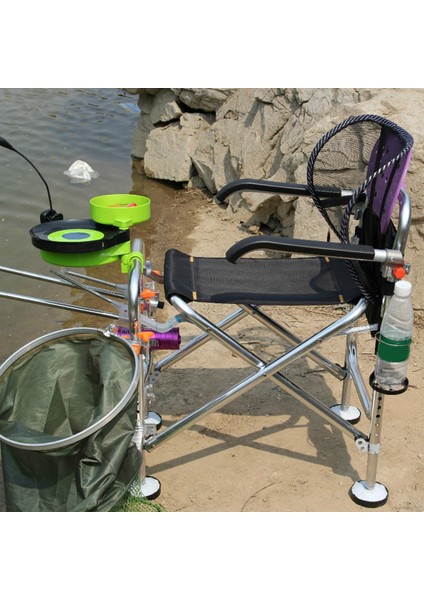 Metal Balıkçı Sandalyesi Kolçak Yedek Balıkçılık Için Kaymaz Günlük Küplük (Yurt Dışından)