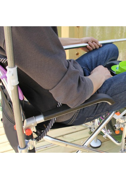 Metal Balıkçı Sandalyesi Kolçak Yedek Balıkçılık Için Kaymaz Günlük Küplük (Yurt Dışından) modelleri