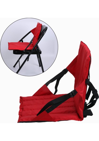 Etkinlikler Için Sırt Destekli Kayık Koltukları Stadyum Koltuğu Bleacher Boat Rafting Kırmızı (Yurt Dışından) modelleri
