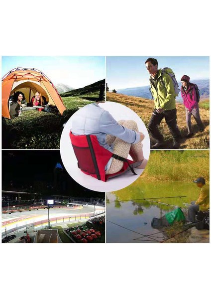 Etkinlikler Için Sırt Destekli Kayık Koltukları Stadyum Koltuğu Bleacher Boat Rafting Kırmızı (Yurt Dışından) fırsatları