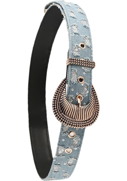 Kadın Denim Bel Pantolon Retro I Punk 105 cm (Yurt Dışından) fırsatları