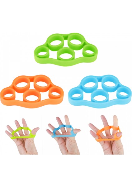 Adet Parmak Gücü Eğitmen Egzersiz, El Kavrama Güçlendirici Önkol Kavrama Egzersiz Bilek Ağrısını Hafifletmek Için Parmak Sedye (Yurt Dışından)