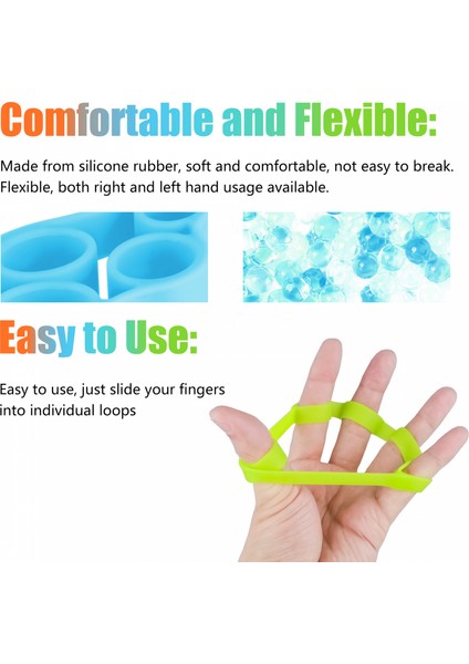 Adet Parmak Gücü Eğitmen Egzersiz, El Kavrama Güçlendirici Önkol Kavrama Egzersiz Bilek Ağrısını Hafifletmek Için Parmak Sedye (Yurt Dışından) fiyatları