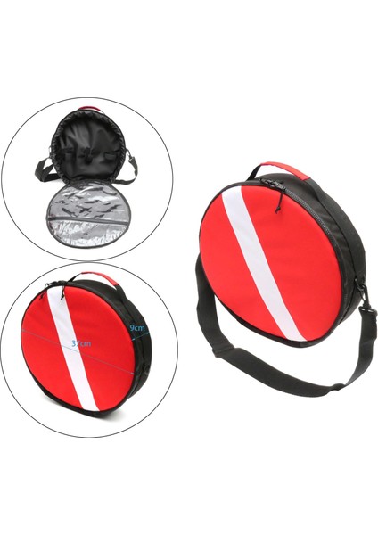 Profesyonel Scuba Regülatörü Koruyucu Çanta Yastıklı Şnorkel Dalış Çantası (Yurt Dışından)