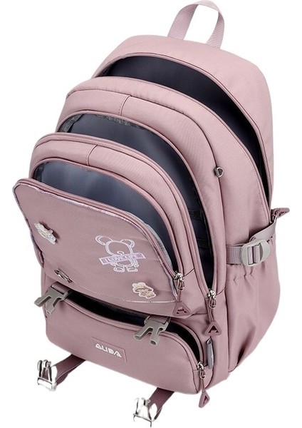 Ortaokul Okul Çantası Kız Büyük Kapasiteli Öğrenci Omuz Çantası (Yurt Dışından)