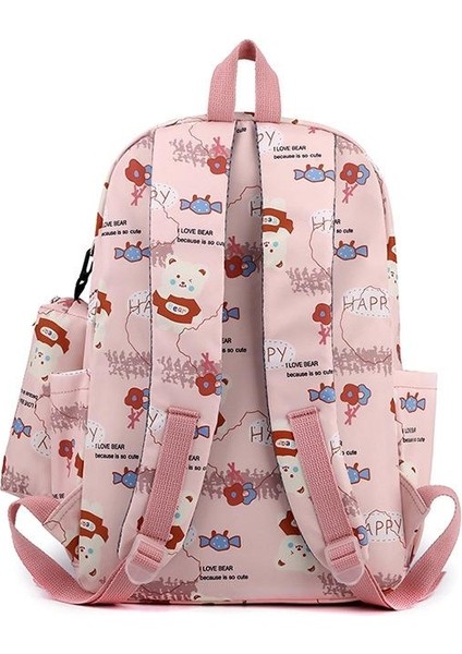 Kızlar Okul Çantası Sevimli Ortaokul Öğrencisi Sırt Çantası Basit Büyük Kapasiteli Sırt Çantası (Yurt Dışından) modelleri