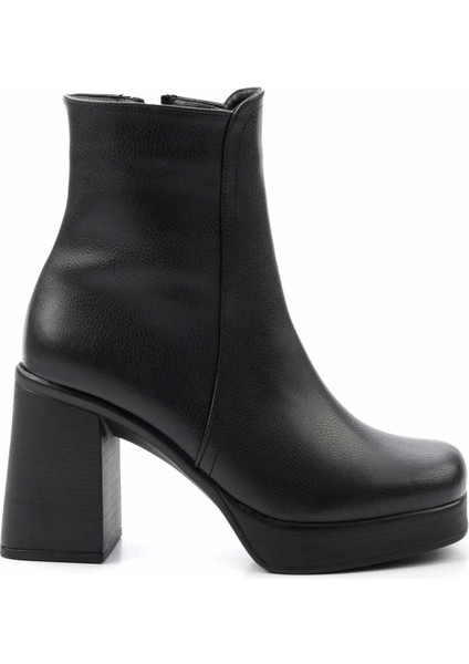 Siyah Kadın Bot & Bootie K02420035109