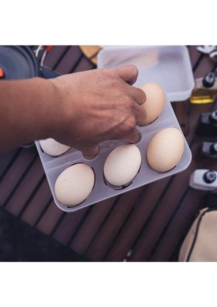 Şok Geçirmez Yumurta Saklama Kutusu Tutucu Ev Yürüyüş Pikniği Için Organizatör 6 Grid 7.9X5.8X6IN (Yurt Dışından) modelleri