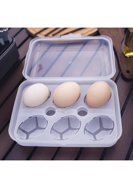 Şok Geçirmez Yumurta Saklama Kutusu Tutucu Ev Yürüyüş Pikniği Için Organizatör 6 Grid 7.9X5.8X6IN (Yurt Dışından) indirimleri