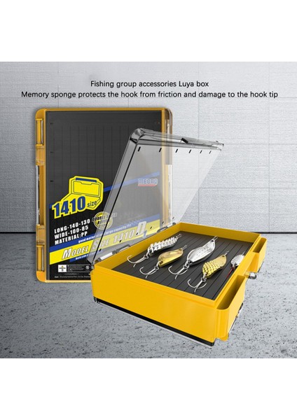 Mebao Çift Taraflı Çift Katmanlı Yanlış Yem Kutusu, Kaya Balıkçılık Depolama Aksesuarları Kutusu, Balık Kancası Kutusu 3 (Yurt Dışından) fiyatları