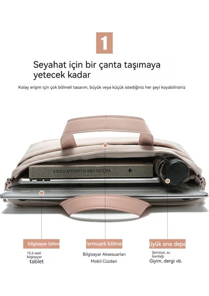 Apple Macbook Bildir Sayar Çantası, Ultra Ince Dizüstübil Dizar Çantası, Diyagonal 15,6 Inç Dizüstübil Dizar Çantası (Yurt Dışından)