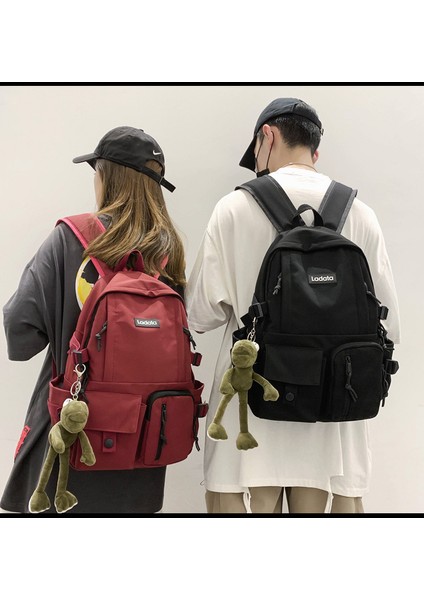 Minimalist Sırt Çantası Erkek Yeni Rahat Kore Versiyonu Büyük Kapasiteli Seyahat Sırt Çantası (Yurt Dışından) indirimleri