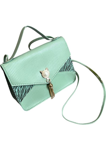 Yaz Açık Seyahat Yeşil Için Kadın Flap Omuz Çantaları Moda Tote Çanta (Yurt Dışından)
