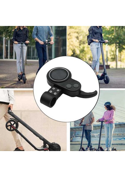 Fırçasız Kontrol Cihazı ile 36V Evrensel Gösterge Paneli Ölçer Elektrikli Scooter Aksesuarları Için Salon Motoru Yok (Yuvarlak Kafa 6pin) (Yurt Dışından)